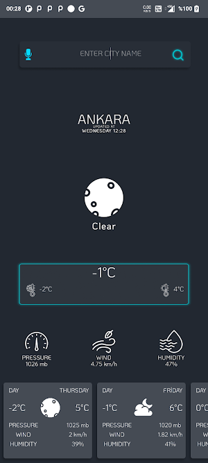 Hava Durumu Screenshot 1