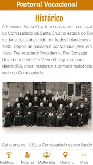 Pastoral Vocacional Franciscana Screenshot 1
