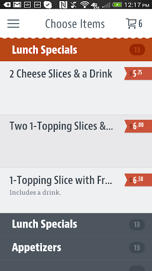 DeNoia's Pizzeria LLC Screenshot 2