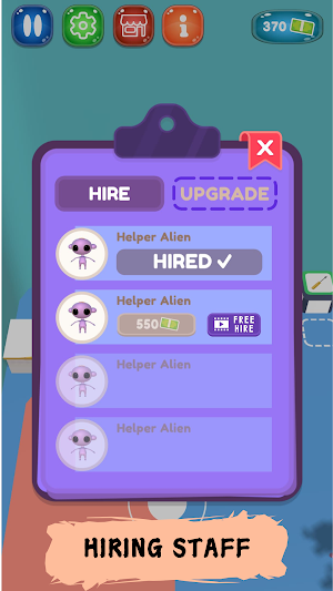 Cosmic Alien Quest Screenshot 1