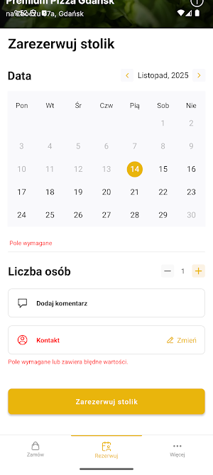 Premium Pizza Gdansk Screenshot 2