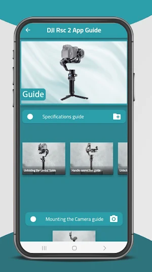 DJI Rsc 2 App Guide Screenshot 0