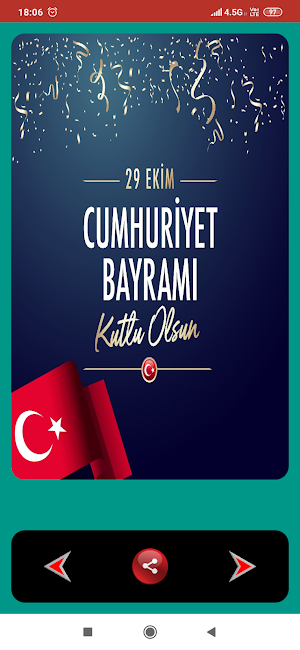 29 Ekim Cumhuriyet Bayramı Msj Screenshot 1