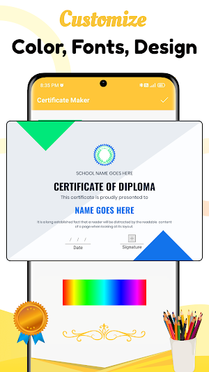 Certificate Maker & Template Screenshot 2