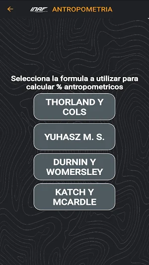 CALCULADORA INAF Screenshot 2