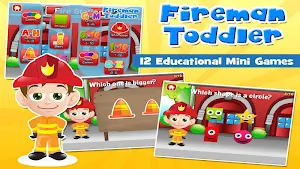 Fireman Toddler School Screenshot 0