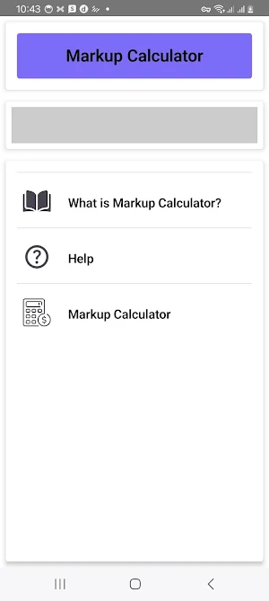 Markup Calculator Screenshot 0