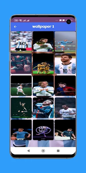 footballers wallpapers Screenshot 1