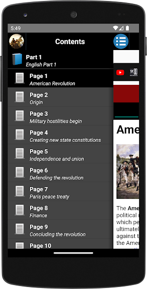 American Revolution - History screenshot 1