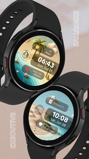 EXD166: Digital Summer Face Screenshot 0