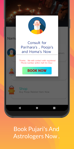 Puja ,  Pujari And Pandit - Pooja Booking Screenshot 2