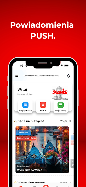 NSZZ Solidarność KGHM ZG Rudna Screenshot 0