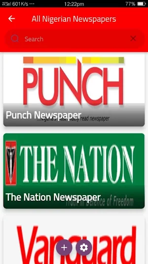 All Nigerian Newspapers Today Screenshot 1