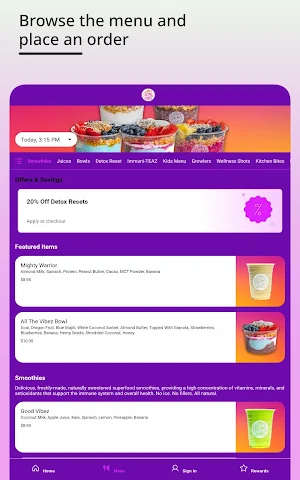 Z's Good Vibez Juice Bar Screenshot 1