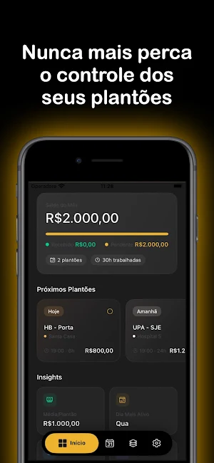 1Plantão: Controle de Plantões Screenshot 0