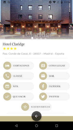 Hotel Claridge Madrid Screenshot 1