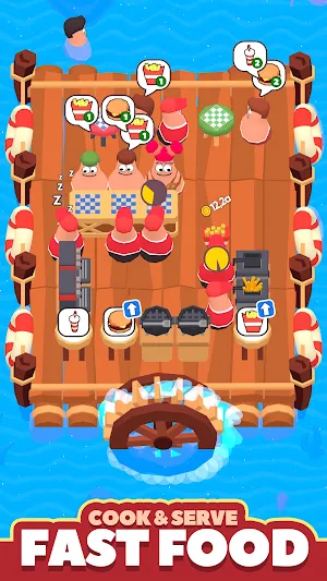 Island Food Tycoon: Restaurant Screenshot 1