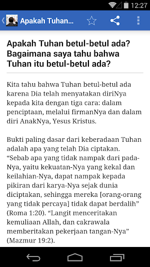 Ada pertanyaan? Screenshot 1