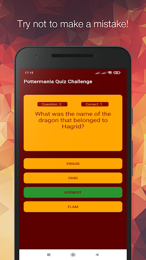 Pottermania Quiz Challenge Screenshot 0
