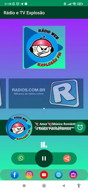 Rádio e TV Explosão Screenshot 1