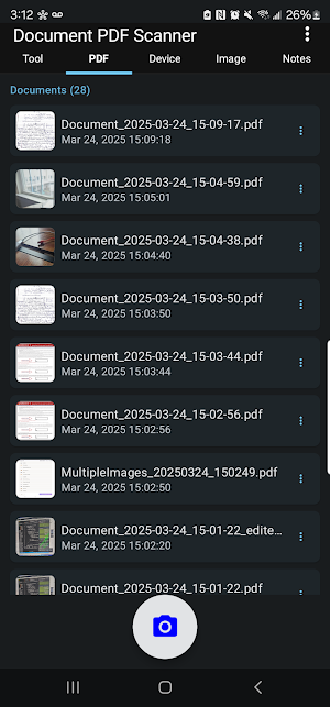 Smart scanner Screenshot 1