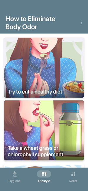 How to Eliminate Body Odor Screenshot 1
