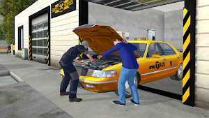Taxi Driver Car Parking Games Screenshot 2