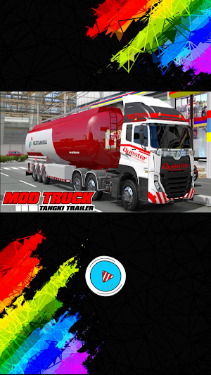 Mod Truk Tangki Trailer Screenshot 1