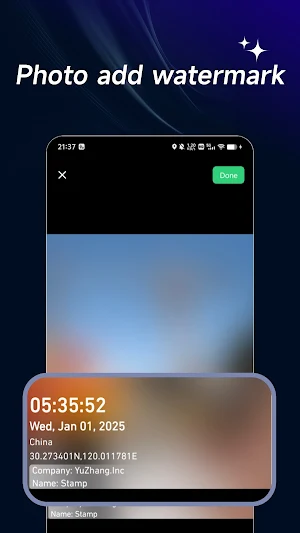 Timestamp Camera: GPS Map Cam Screenshot 2