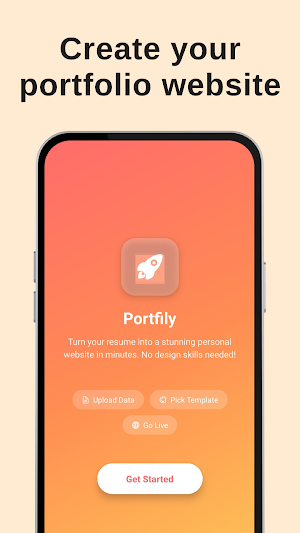 Portfily - AI Website Builder Screenshot 0