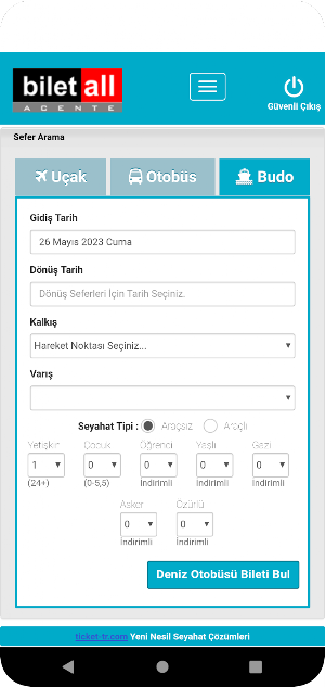 BiletAll Acente Screenshot 3