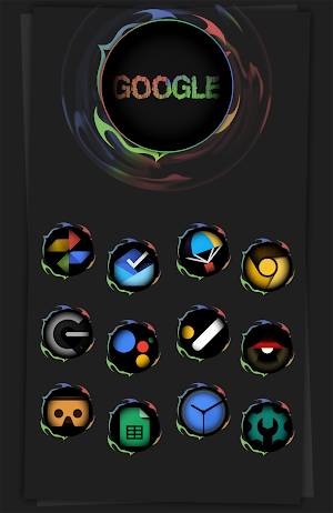 Dark Army Omni Icon Pack Screenshot 1
