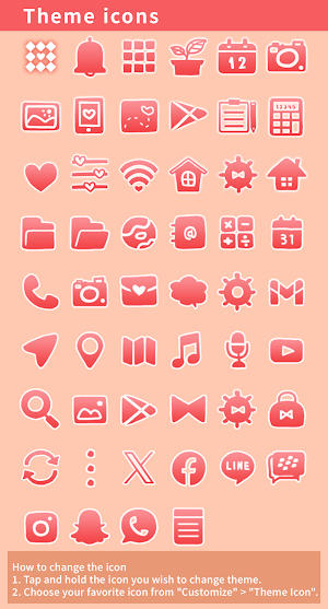 Strawberry Picnic Theme +HOME Screenshot 3