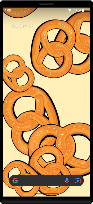 Pretzels Live Wallpaper Screenshot 2