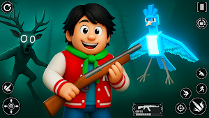 Night Shooter Survival Forest Screenshot 1