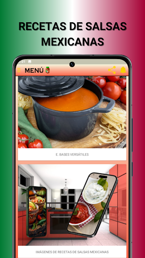 Recetas de Salsas Mexicanas Screenshot 1