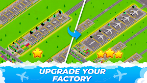 Idle Airplane: Factory Tycoon Screenshot 2