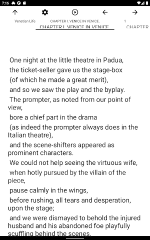 Book, Venetian Life Screenshot 3