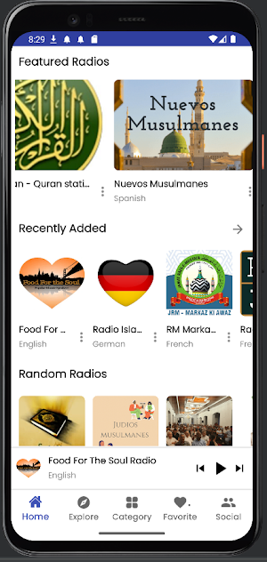 World Muslim Radios Screenshot 1