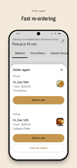 Matera Italian Restaurant Screenshot 3