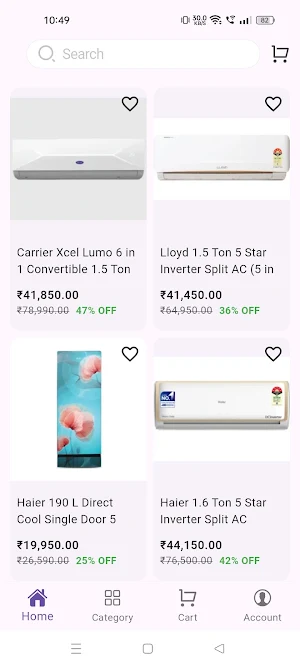 Populrzone Online Shopping App Screenshot 1