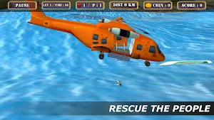 City Helicopter Rescue Sim Screenshot 2