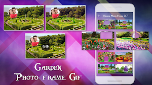 Garden Photo Frame Editor Screenshot 0