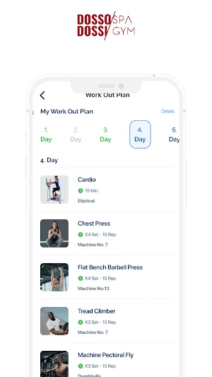 Dosso Dossi Spa Gym Screenshot 0