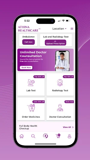 Athina Health Screenshot 2