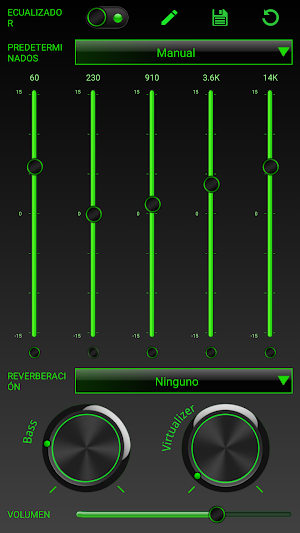 SKIN PLAYERPRO FUTURA GREEN Screenshot 3
