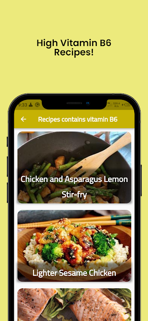 Vitamin B6 Guide Screenshot 2