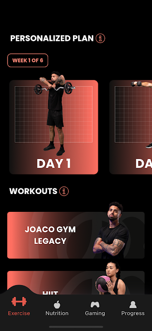 Joaco Gym Screenshot 2