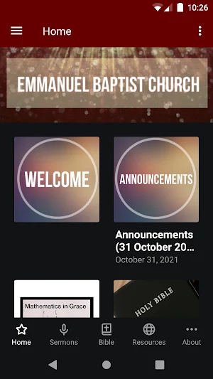 Emmanuel Baptist Church - MS Screenshot 0