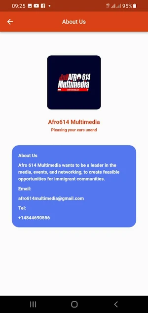 Afro614 radio Screenshot 2